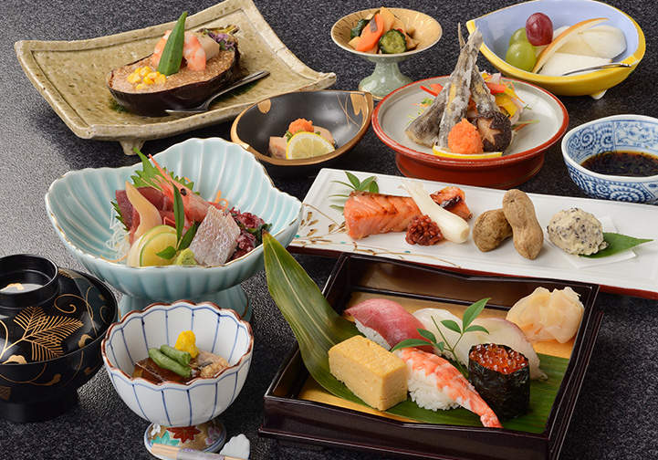 コース料理 にぎり寿司付き